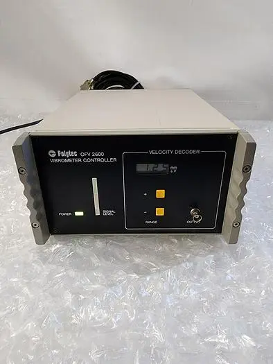 POLYTEC OFV 2600 VIBROMETER CONTROLLER