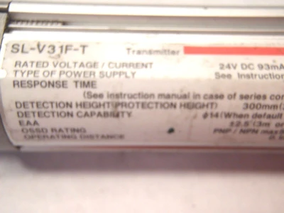 Used KEYENCE LIGHT CURTAIN TRANSMITTER Light Curtains & Grids | Maverick Industrial Sales #1113773