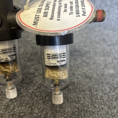 Used Ingersoll Rand ARO 129121-704 & 129121-301 Air Pressure Regulators California US | Davliegogo LLC #1707433