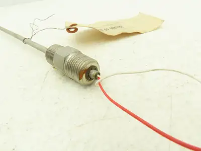 Chromalox 307-0722-09-005 Temperature Sensor 100 Ohm 34.5"Probe 1/2"NPT