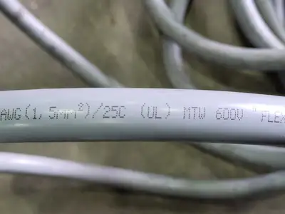 Cable 16AWG/25C 600V, 24 ft