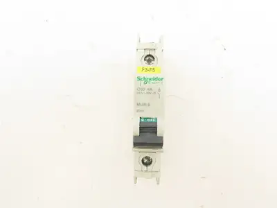 Schneider Electric 60105 C60 4A Multi 9 Circuit Breaker 240V Lot of 10