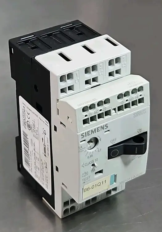 Used Siemens Siemens Sirius 3RV1011-0JA20 PLC Processors | Palmetto Automation #1155189