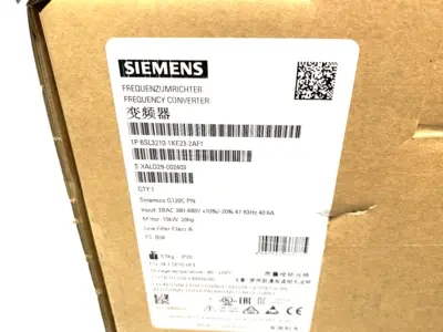 USED SIEMENS SINAMICS G120C DRIVE UNIT PN 15,0KW FILA