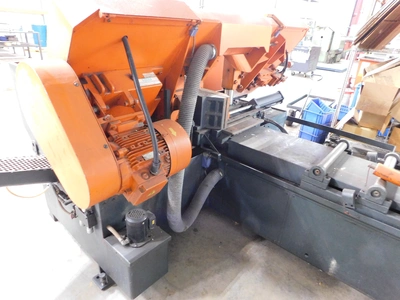 Used _UNKNOWN_ _UNKNOWN_ Horizontal Dual Column Band Saws Indiana US | Thompson Auctioneers #1322563