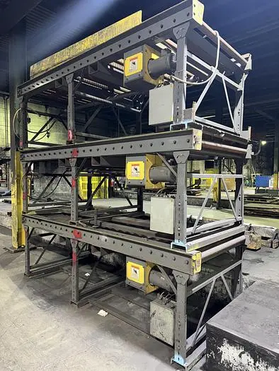 Used POWER ROLLER CONVEYOR Roller Conveyors | World Equipment and Machine Sales #394547