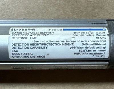USED KEYENCE SL-V55F-R