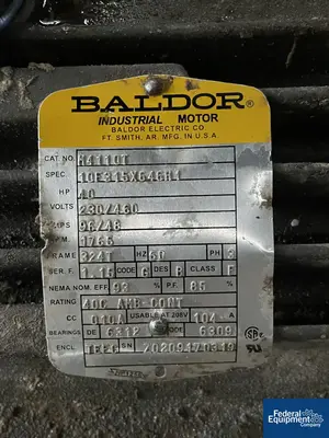 USED DAY 150 Gal Day Double Arm Mixer, S/S, 125#