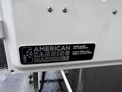 USED 2022 AMERICAN CANNING MACHINES ACM02