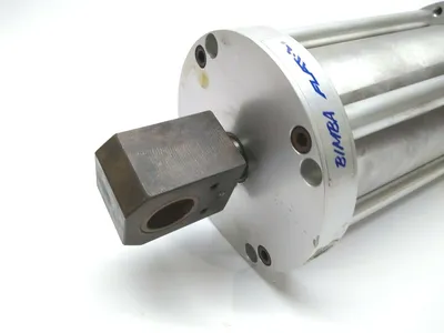 USED BIMBA FLAT-1 PNEUMATIC CYLINDER DOUBLE ACTING PIVOT MT