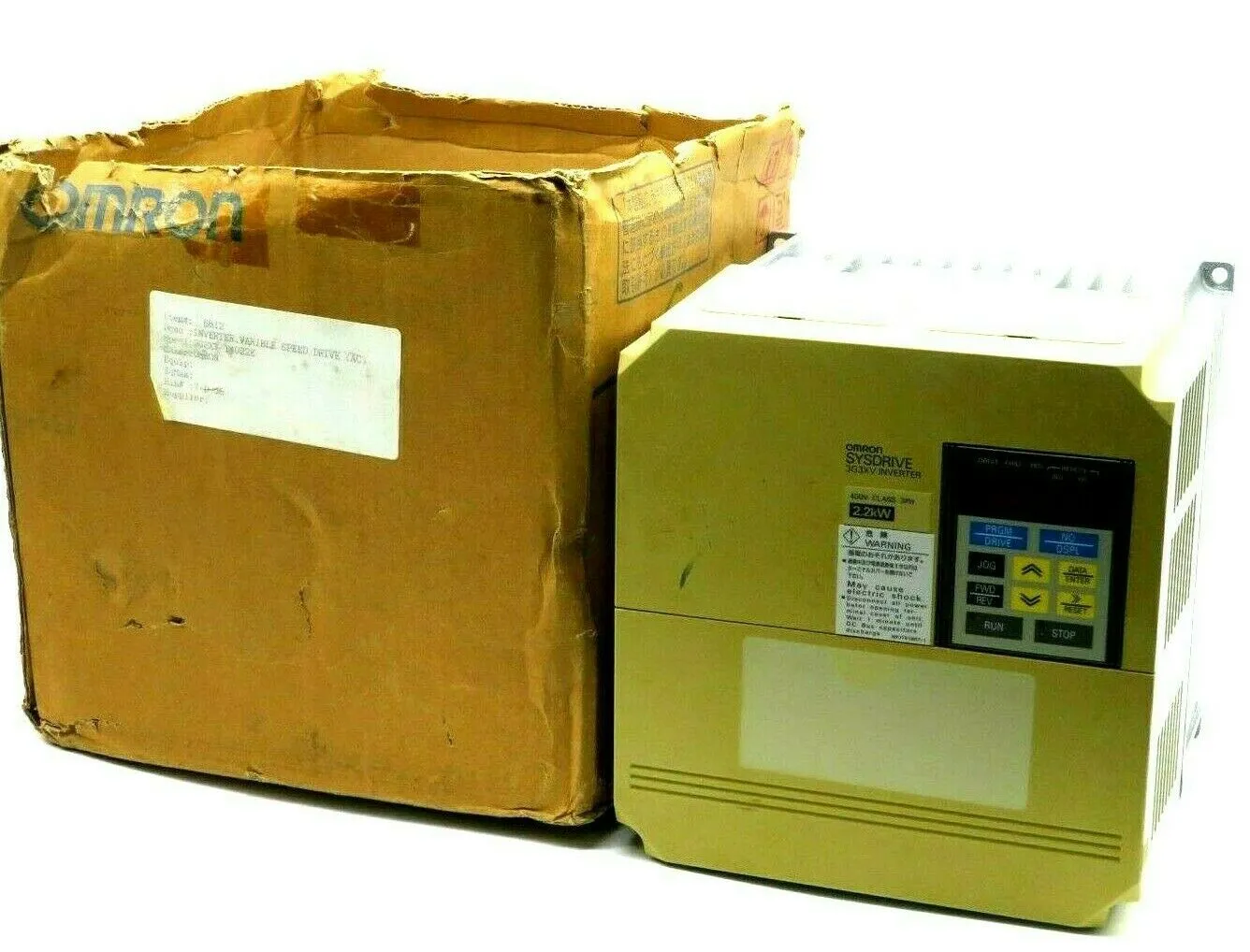 NEW OMRON 3G3XV-A4022 INVERTER 380/460VOLTS 50Hz/60HZ 3G3XVA4022