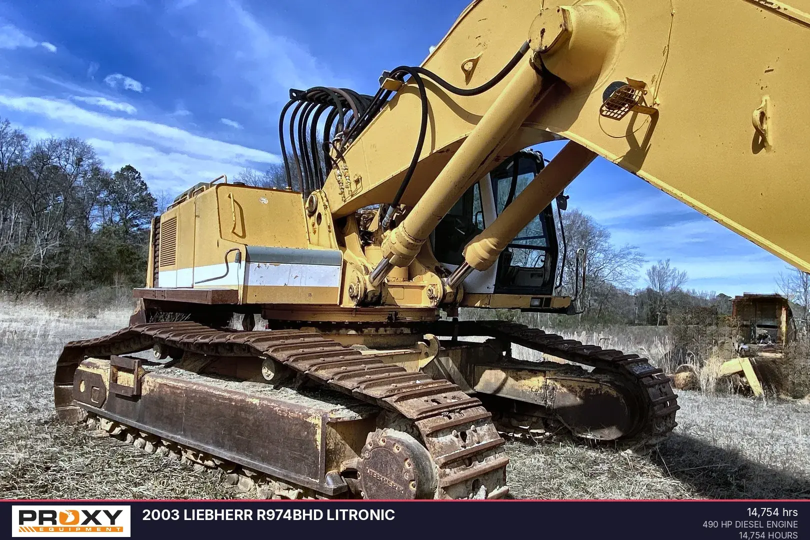 Used 2003 LIEBHERR R974BHD LITRONIC Excavators Alabama US | Proxy Equipment #1377919