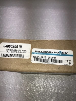 NEW Baldor Dodge 1B5.2-1610