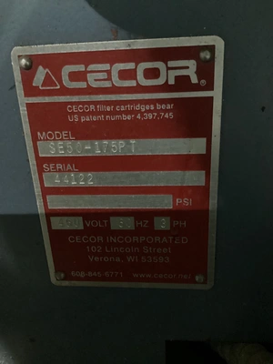 Used CECOR SE50-175PT Sump Suckers Michigan US | iGAM Industrial Marketplace #1494170