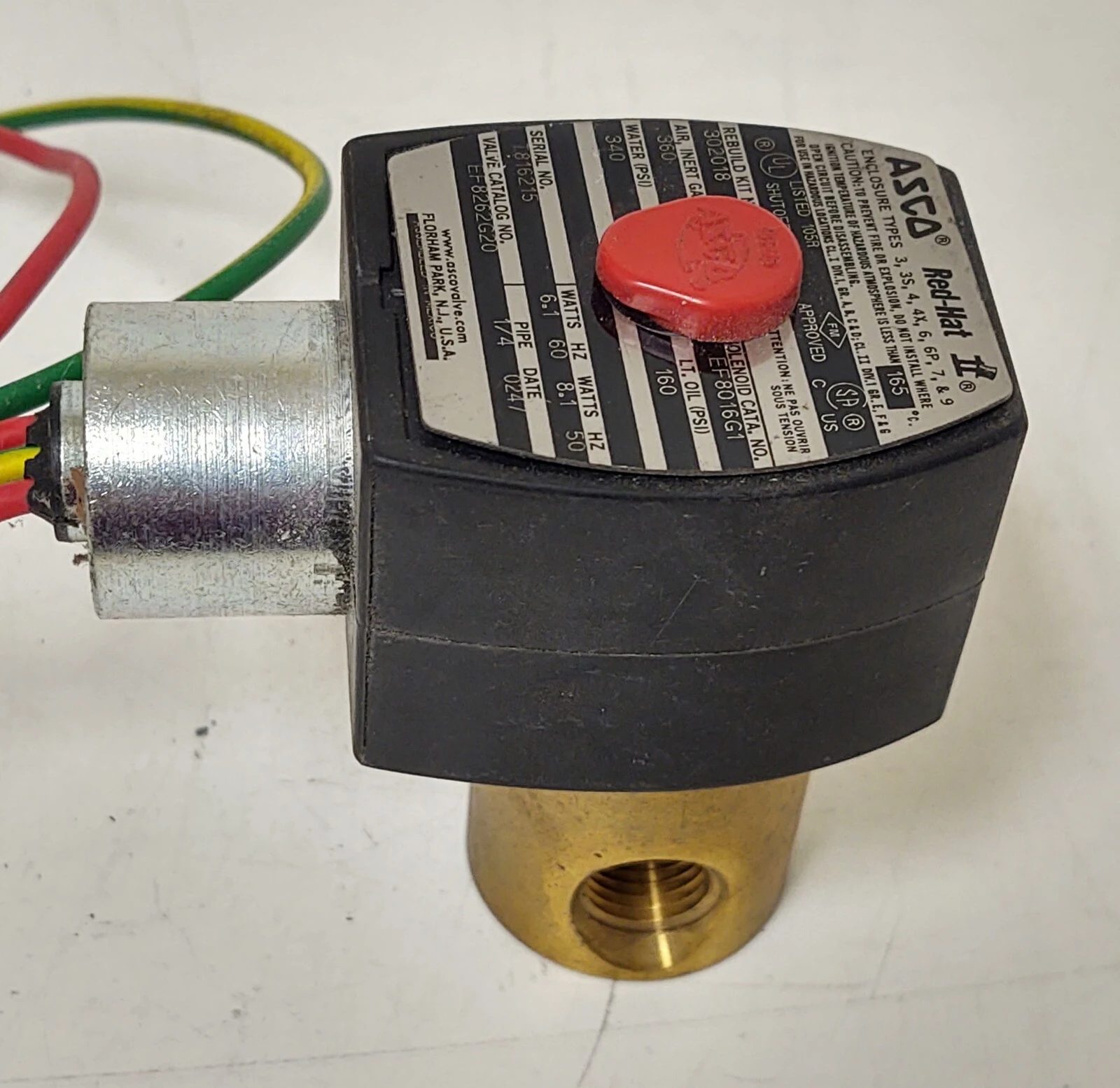 NEW ASCO EF8262G20
