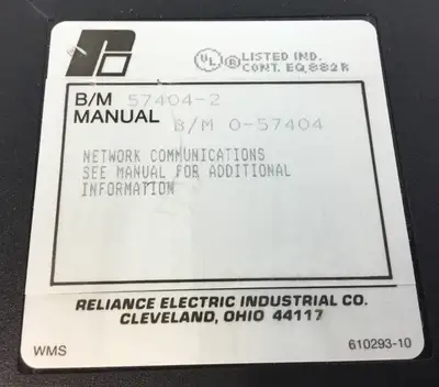 USED Reliance Electric 57C404A