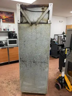 Used Victory Used Victory FA-1D-S7-HD Commercial Split Solid Door Reach in Freezer 120V AS IS Freezers Illinois US | Falcon Restaurant Supply #1376155