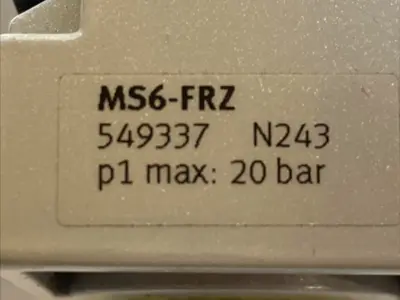 Used Festo Pneumatic Distributor Block, G1/2 4-Port 549337 Parts (Hydraulics and Pneumatics) Michigan US | Maverick Industrial Sales #1395126