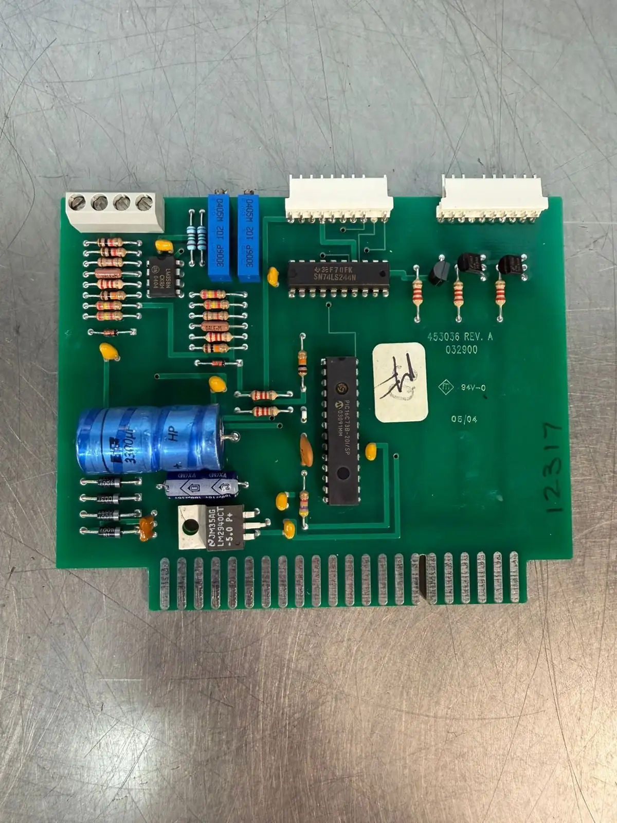 Generic 453036 Rev. A PC Board Sensor Control (11.4.5)