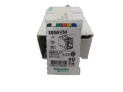 NEW SCHNEIDER ELECTRIC XB5AV34 PILOT LIGHT ZB.-.V3