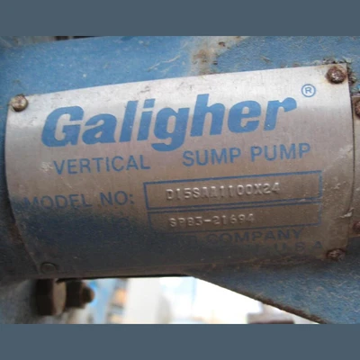USED GALIGHER PUMPS D15SAA1100X24