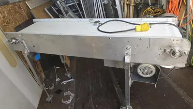 0.5 HP Stainless Steel Conveyor