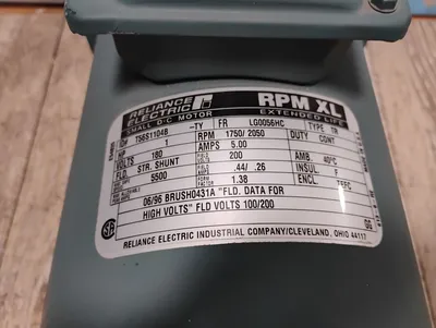 Reliance Electric T56S1104B Motors | ESS Industrial Equipment Sales (4)