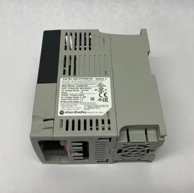 USED ALLEN-BRADLEY SER. A POWERFLEX 4 AC DRIVE, 0.5HP, 380-480V, 0.4KW
