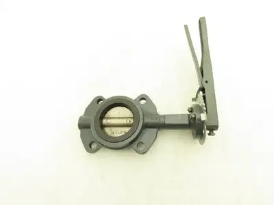 Center Line DN30PN10 Manual Wafer Butterfly Valve 3" 200psi