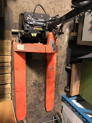 JET Electric High-Lift Pallet Truck – 2200-Lb. Capacity, Model EHPT-2745