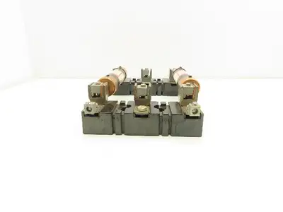 Allen Bradley X-410710 / X-400656 Fuse Block 3 Pole 100A 600V FLSR 80 Fuses