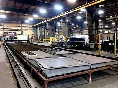 Used 2008 TANAKA LMXR II TF4000 Laser Cutters Illinois US | Machine Factory Outlet #1264321