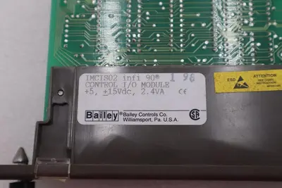 Bailey IMCIS02 infi 90 Control Input Output Module 2.4va SADR 10-3A-4-5 #K-1630