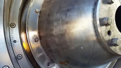 Krauss-Maffei SZ 70 pusher centrifuge, 316SS.