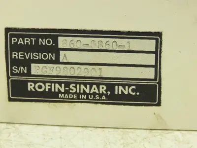 Rofin Sinar 880-0500-1 Rev 1 Motherboard Assembly Back Plane Module Chassis Rack