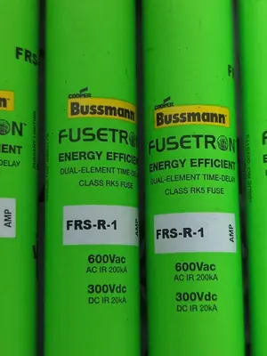 New | in-Stock COOPER BUSSMANN FRS-R-1 Miscellaneous Equipment (Electrical & Power) Ohio US | Surplus Asset Holdings #1241760