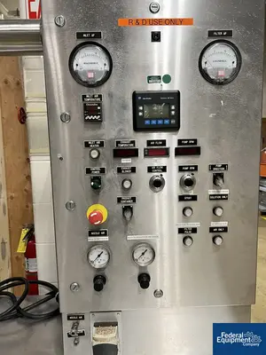 USED Vector Vector Fluid Bed Dryer, Model VFC-Lab 1 Flo-Coater