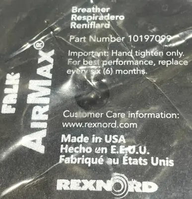 NEW REXNORD/FALK 10197099 AIR MAX BREATHER KIT