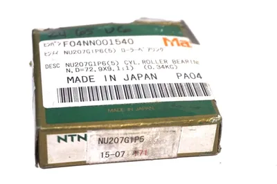 NEW NTN NU207G1P6 (5) ROLLER BEARING NU207G1P5