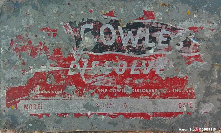 Used COWLES _UNKNOWN_ Dispersers / Emulsifiers Illinois US | Aaron Equipment #1515579