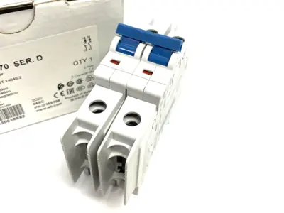 New | in-Stock ALLEN-BRADLEY SER. D MINIATURE CIRCUIT BREAKER 7A Circuit Breakers | Maverick Industrial Sales #1101345