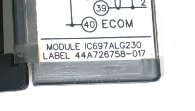 USED GE FANUC IC697ALG230 ANALOG INPUT MODULE