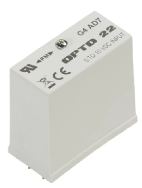 Opto 22 G4AD7 G4 Family 0 to +10 VDC Analog Input, Single Channel [Refurbished]