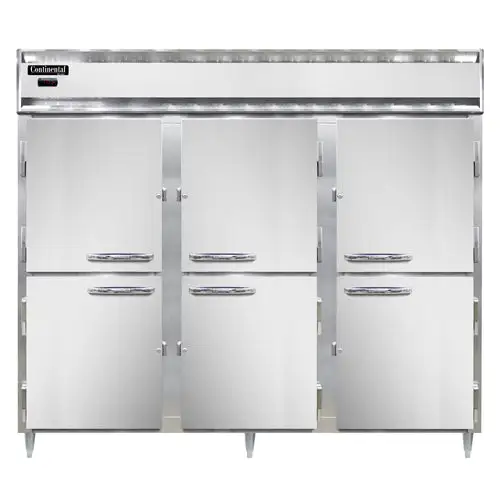 Continental DL3WE-HD Full Height Insulated Mobile Heated Cabinet W/ (45) Pan Capacity, 208-230v/1ph