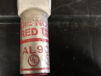 250 MCM Two Hole Compression Lug Red Die 13