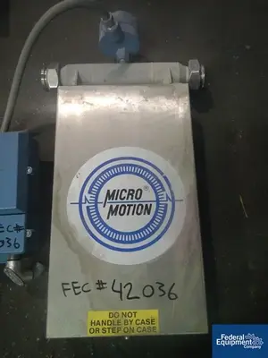 USED Micro Motion Micro Motion Flow Meter, Model DS 150, S/S
