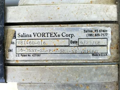 Used SALINA VORTEX _UNKNOWN_ Pump & Valve Parts West Virginia US | Cooper Industries #1409338