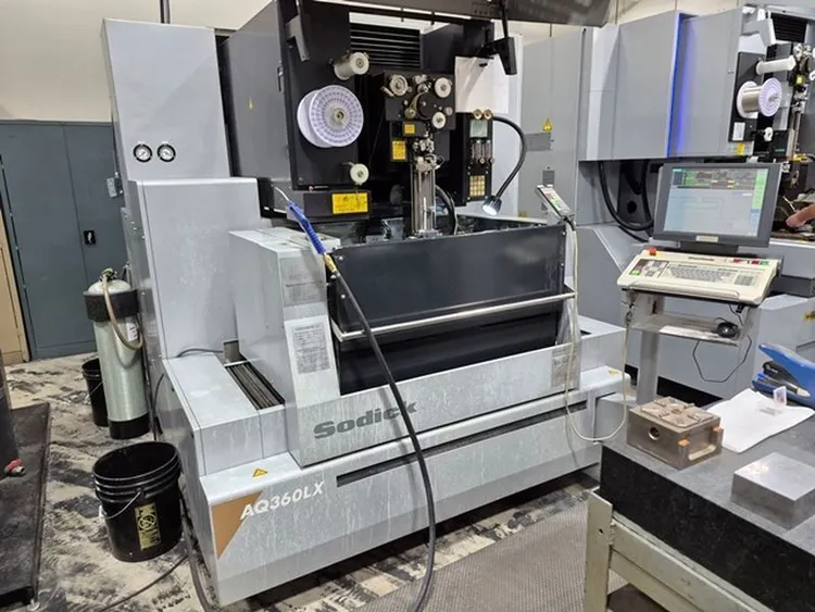 Used 2009 SODICK AQ360LX Wire EDM California US | Machinery Network #549501