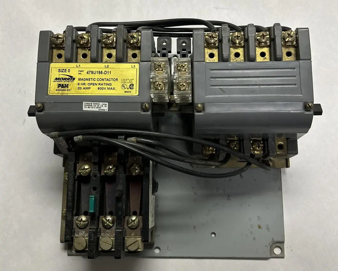 Used MORRIS 479U195-D11 PLC Contactors | Surplus Asset Holdings #1226804