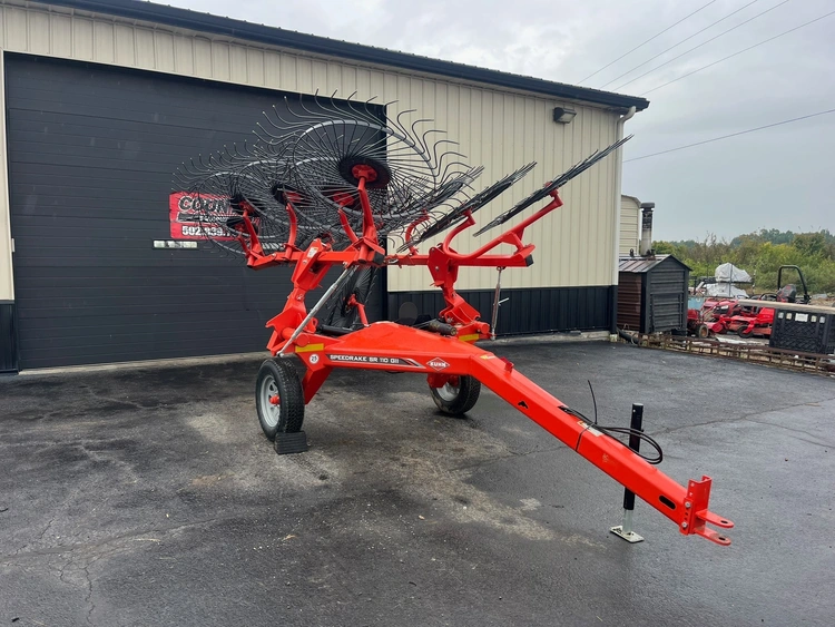 Kuhn agricultural hay rake